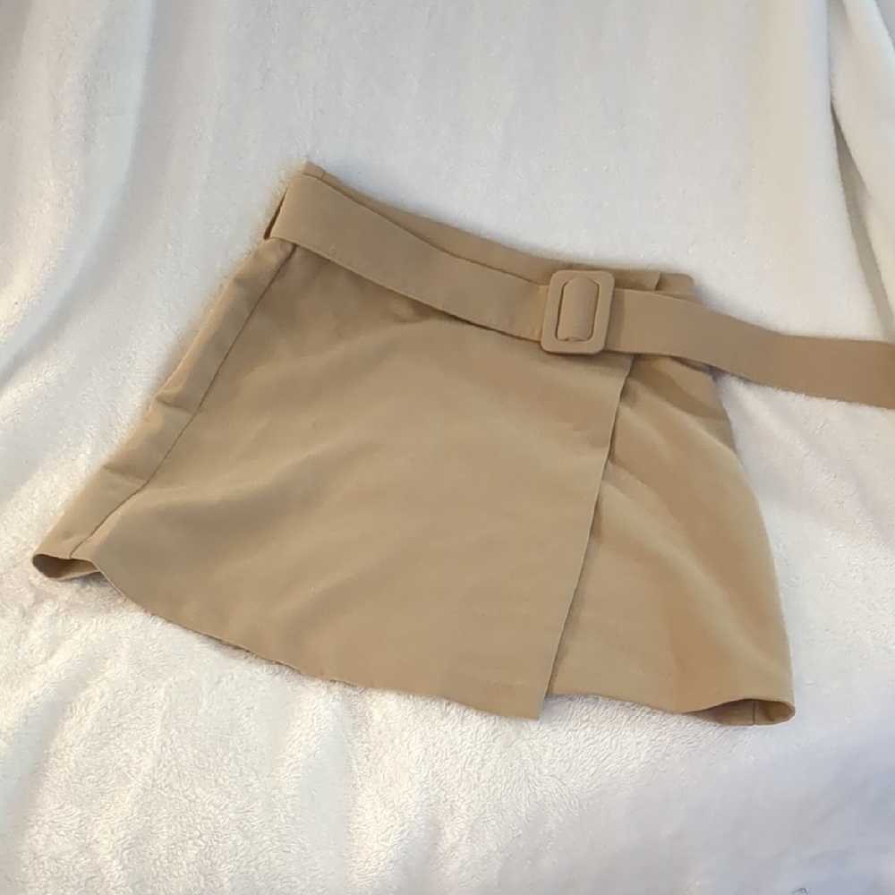 Jason Wu Tan Skirt with Belt
